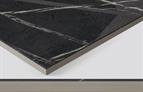 ABS Edging Tape Doppia Black Pietra Grigia Gloss - Aluminium 1.3 x 23mm