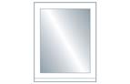 Avanti Opus Glazed Frame Door, Clear Glass, High Gloss Graphite 715 x 596mm