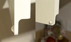 Clear Silicone door buffers, 100 per sheet. 10x3mm