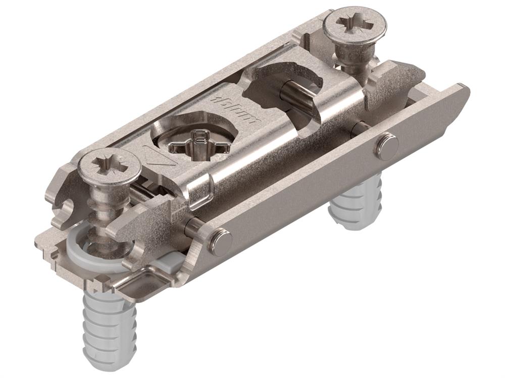 Hinge U Bracket 64mm ZP