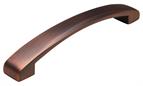 Ancona Bow Handle, American Black Copper, 160mm centres