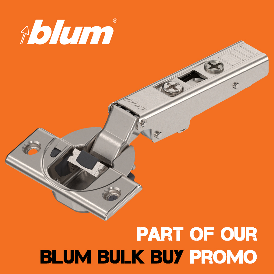 Blum - CLIP Top - 95° Hinge - Self-Closing - Blind Corner - Screw-On  Install - Handles & More