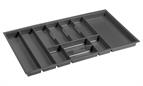 Antaro grey cutlery insert (500mm deep) w814x d472mm to fit 900mm