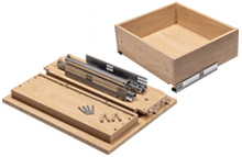 Blum Flat Pack Oak MFC Drawers