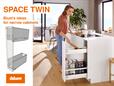 Blum Space Twin: Putting Tricky Gaps To Good Use