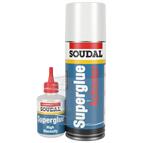 Soudal Miitre Kit - activator 200ml /adhesive 50g clear