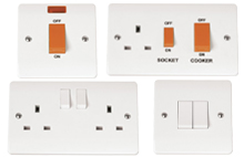 White Switches and Sockets