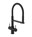 Reginox Aquabezi 4in1 Hot water tap Black, inc tank+filter+ descaling kit