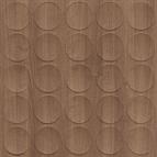 Self-adhesive cover cap, French Walnut, 14mm (25 per sheet)