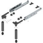 Blum Space Step Set, Nylon, NL = 410mm, Orion Grey Matt