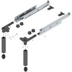 Blum Space Step Set, Nylon, NL = 460mm, Orion Grey Matt