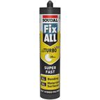 Soudal Fix All Super fast sealant/Adhesive 290ml White