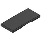 Blum Plain Cover Cap Onyx Black