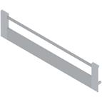 Blum Antaro D height inner drawer front to suit 1000mm unit metallic grey